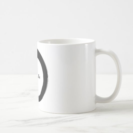 Enso met enkel zijn koffiemok (Rechts)