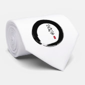 Enso met Japans voor "kunstenaar" Stropdas (Opgerold)