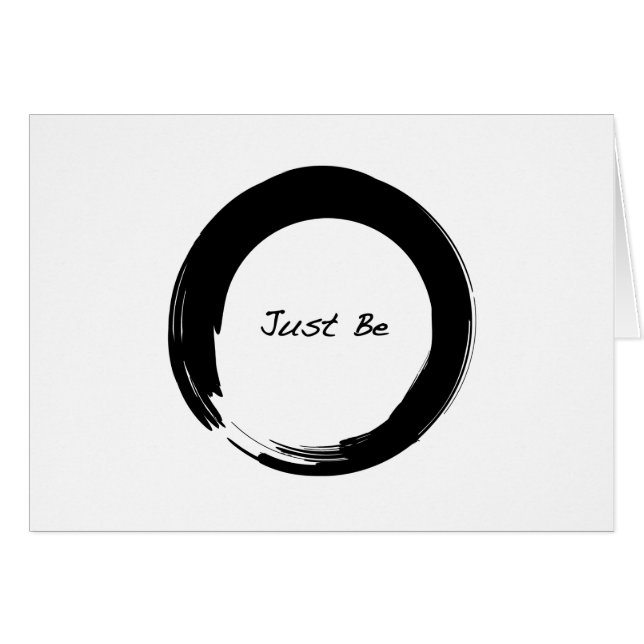 Enso met Just Be (Voorkant Horizontaal)