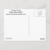 Enso met Kanji die Forever betekent Briefkaart (Achterkant)