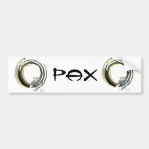 Enso met PAX, Sumi-e Bumpersticker