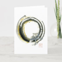 Enso met PAX, sumi-E