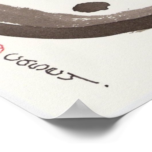 Enso One Art Print (Hoek)