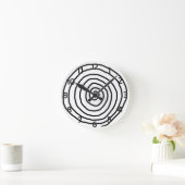 Enso Spiral Wall Clock Ronde Klok (Huis)