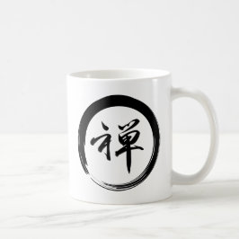 Enso-symbool met Zen-symbool Koffiemok