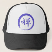 Enso-symbool met Zen-symbool Trucker Pet (Voorkant)