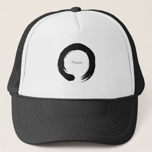 Enso Symbool of Infinity - Vrede Trucker Pet (Voorkant)