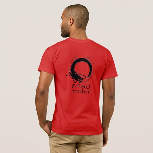 Enso T-Shirt met Hapkido Logo (Achterkant volledig)