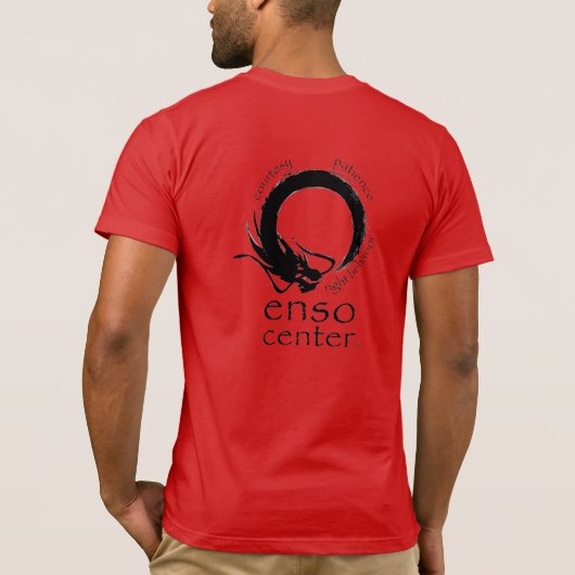 Enso T-Shirt met Hapkido Logo (Achterkant)