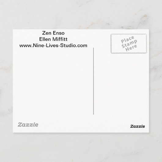 Enso, Unie Briefkaart (Achterkant)