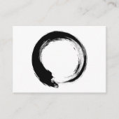 Enso Zen Circle Advieskaart (Voorkant)
