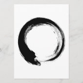 Enso Zen Circle Advieskaart (Voorkant)