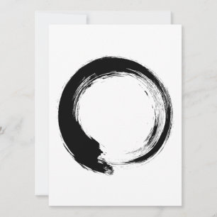 Enso Zen Circle Advieskaart