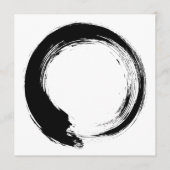 Enso Zen Circle Advieskaart (Voorkant)