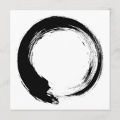 Enso Zen Circle Advieskaart (Achterkant)