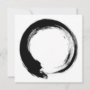 Enso Zen Circle Advieskaart