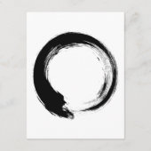 Enso Zen Circle Advieskaart (Achterkant)