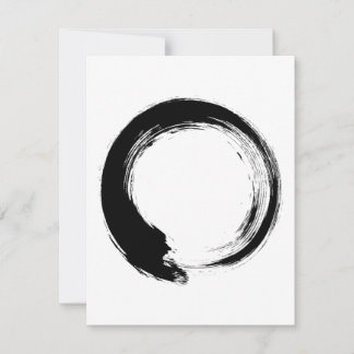 Enso Zen Circle Advieskaart