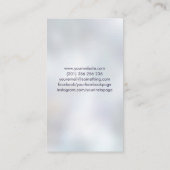 Enso Zen Circle Amethyst Bonsai boom Visitekaartje (Achterkant)