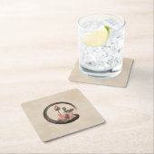 Enso Zen Circle and Lotus Kartonnen Onderzetters (Insitu)