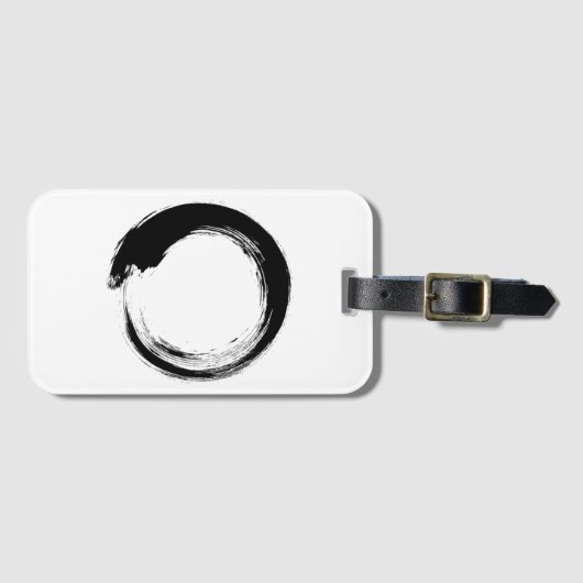 Enso Zen Circle Bagagelabel (Voorkant (horizontaal))