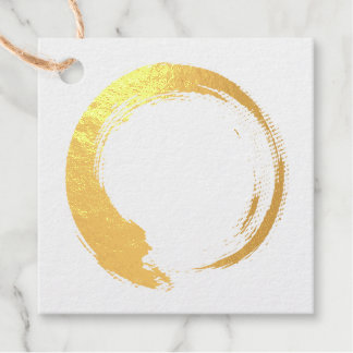 Enso Zen Circle Bedankjes Labels