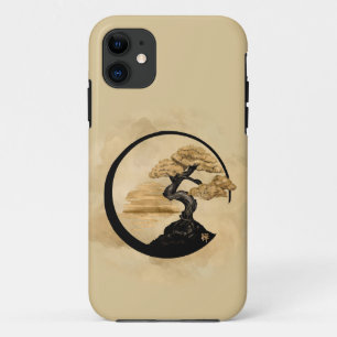Enso Zen Circle Bonsai - Golden Sunrise Case-Mate iPhone Case