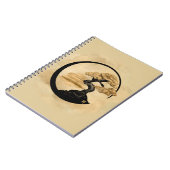 Enso Zen Circle Bonsai - Golden Sunrise Notitieboek (Linkerzijde)