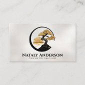 Enso Zen Circle Bonsai - Golden Sunrise Visitekaartje (Voorkant)