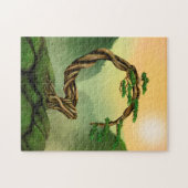 Enso Zen Circle Bonsai Legpuzzel (Horizontaal)