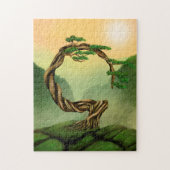 Enso Zen Circle Bonsai Legpuzzel (Verticaal)