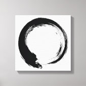 Enso Zen Circle Canvas Afdruk (Voorkant)