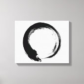 Enso Zen Circle Canvas Afdruk (Voorkant)