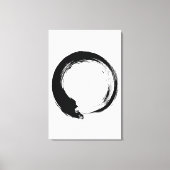 Enso Zen Circle Canvas Afdruk (Voorkant)