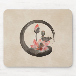 Enso Zen Circle en Lotus Muismat