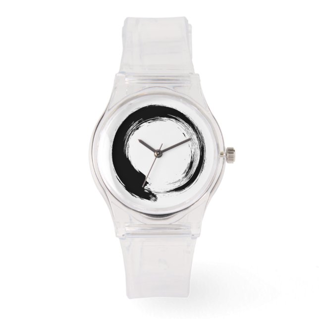 Enso Zen Circle Horloge (Voorkant)
