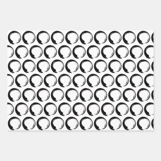 Enso Zen Circle Inpakpapier Vel (Voorkant)