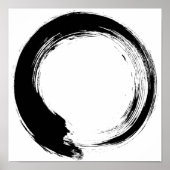 Enso Zen Circle Poster (Voorkant)