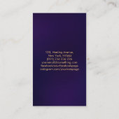 Enso Zen Circle Sakura Tree - Pastel Blossom Visitekaartje (Achterkant)