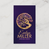 Enso Zen Circle Sakura Tree - Pastel Blossom Visitekaartje (Voorkant)