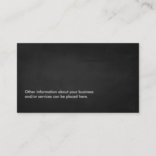 Enso Zen Circle Sakura Tree - Rode kersenbloesem Visitekaartje (Achterkant)