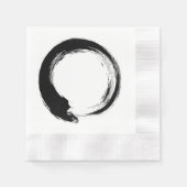 Enso Zen Circle Servet (Voorkant)