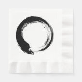 Enso Zen Circle Servet (Voorkant)