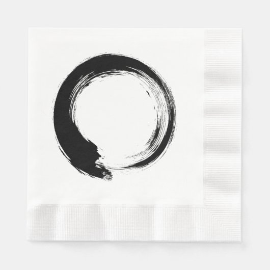 Enso Zen Circle Servet (Voorkant)