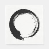 Enso Zen Circle Servet (Voorkant)