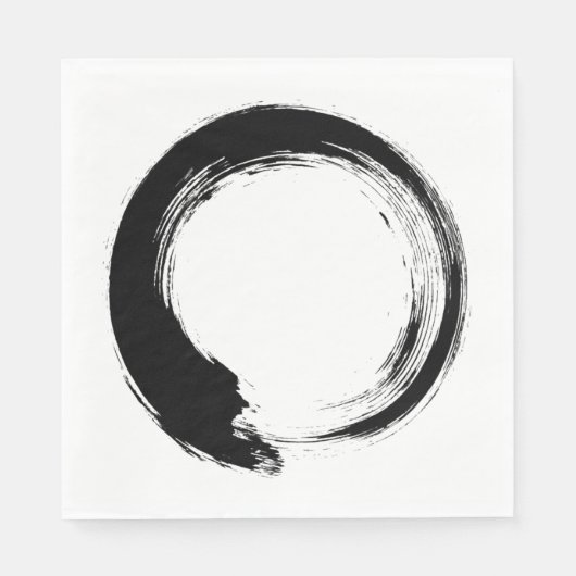 Enso Zen Circle Servet (Voorkant)