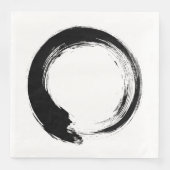 Enso Zen Circle Servet (Voorkant)
