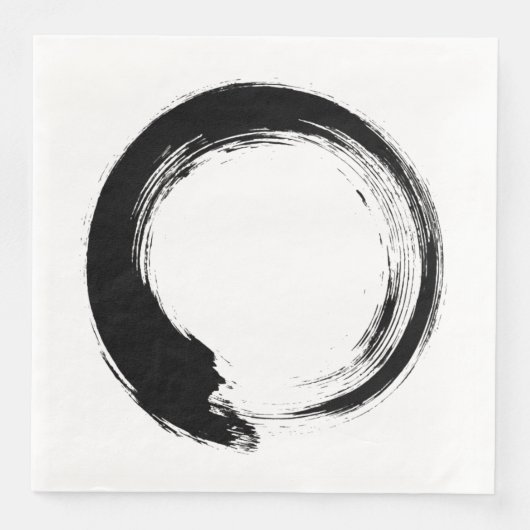Enso Zen Circle Servet (Voorkant)