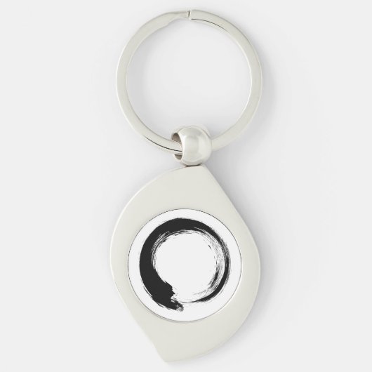 Enso Zen Circle Sleutelhanger (Voorkant)