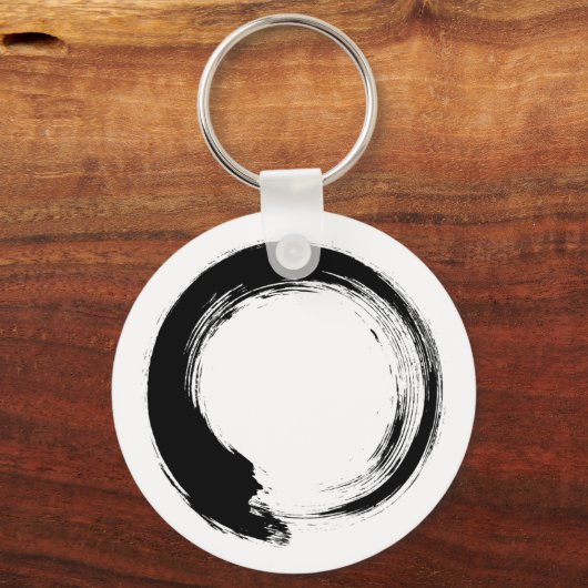 Enso Zen Circle Sleutelhanger (Voorkant)